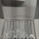 CML Mid-Size Duplex Wall Plates, 20 Pack Electrical Outlet Receptacle Covers, 1-Gang Switch Plates, Midway Size 3.18 x 5, Impact Resistant, Gloss Finish, White