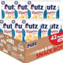 Utz Ripples Original Crispy Chips Made from Fresh Potatoes, 42 Count, Crunchy Individual Snacks to Go, Gluten Free Snacks, brand is Utz, variation theme is Flavor that is Ripples Original, Size that is 42 Count (Pack of 1) BB: 01/12/2026