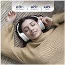 Wireless Over-Ear Headphones, White