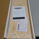 Homeforia 42 inch Wood Floating Shelf, High End Solid Natural Wood 42inch Large Floating Shelves for Wall Mounted, Unfinished Wooden Floating Shelves, Heavy Duty Bracket, 42 X 6.5 X 1.75 in, Set of 2 (Unfinished - Raw Sanded Pine (Diy))