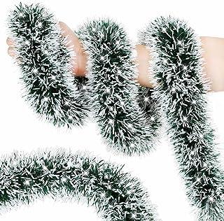 Timoo 80 FT Christmas Tinsel Garland for Christmas Tree