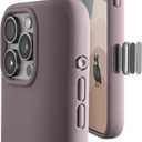 TineeOwl for iPhone 16 Pro Max Magnetic Case, [Covered Camera Control Button], Compatible with MagSafe, TPU, Minimalist, Slim/Thin, Grippy - Dune Series (Dusty Lilac, iPhone 16 Pro Max)
