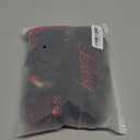 Lilosy Sexy Chain Strappy Garter Belt Women Lingerie Set Rave Outfits (Small, Latex Black)