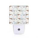 YASHILAIYA Cute Dachshund Dog Night Light,Funny Night Lights Plug into Wall Night Lights for Boys Girls Gifts for Stairway Hallway Bedroom 0.5W Nightlight