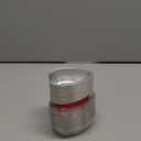 20 Sets Aluminum Foil Cake Pan Heart Shaped Cupcake Cup with Lids 100 Ml/ 3.4 Ounces Disposable Mini Cupcake Cup Baking Cups for Valentine Mother's Day Wedding Xmas Birthday(Red)