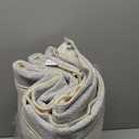 Seavish 2025 Christmas Rugs for Living Room, 5x7 Area Rugs for Bedroom Aesthetic, Low Pile Soft Washable Nursery Rug, Cream White Winter Holiday Decor Farmhouse Rug for Dining Room Playroom Office (Xmas Wreath White)