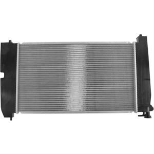 TRQ Radiator Assembly Aluminum Core Compatible with 03-08 Pontiac Vibe Toyota Corolla Matrix CU2428 GM3010414