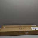 43" Black Modern LED Ceiling Light with Remote, Dimmable 64W 4 Lights
