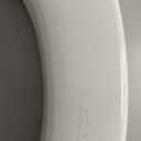 Huttdmel Raised Elongated Toilet Seat 18.5'' for Seniors Soft Close, Quick Release & Connect, Sturdy PP Material, Wont Loosen, Ideal for Elderly & Limited Mobility, White