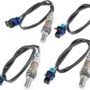 ACROPIX Upstream & Downstream Oxygen Sensor for Chevrolet Traverse for Buick Enclave 2012-2017 for GMC Acadia 2012-2016 for Cadillac XTS 2013-2018 3.6L 2344566/2344565 4pcs