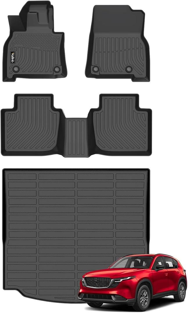 For Mazda CX5 2026 Floor Mats Cargo Mat All Weather Liner