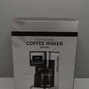 SHARDOR 10-Cup Programmable Coffee Maker, Regular & Strong Brew Drip Coffee Machine for Home and Office, Auto Shut Off, Permanent Filter, Silver