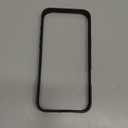 New Aluminum Frame Metal Bumper Frame Slim Hard Case Cover for iPhone16Pro MAX, Metal Frame with Soft Inner Bumper, Raised Edge Protection (Black Titanium, for iPhone16 Pro Max)