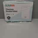 Titanium Cutting Board for Kitchen, Cutting Board Double Sided Food Grade, Pure Titanium/ PP, Easy to Clean Large Size 16”×11”