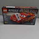 LEGO Speed Champions Lightning McQueen Toy - Disney Pixar Cars Building Blocks for Kids, Boys & Girls, Ages 9+ - Pretend Play Race Car & Bedroom Shelf Display - 77255