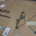 Front Driver Side Power Window Regulator with Panel Without Motor fit for 07-17 Ford Expedition Lincoln Navigator 2007 2008 2009 2010 2011 2012 2013 2014 2015 2016 2017, Left, 749-542