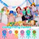 JellyArch 6 Pcs Candy Party Decorations 11. 8 Inch Lollipop Plush Pillow Colorful Costume Accessories Candy Party Favors Birthday Gift for Women Sofa Bedroom Living Room