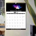 3 x Fu-ck It 2026 Calendar for Tired Women, 2026 Fu-ck It Wall Calendar for Tired Women, Humor Hanging Month Calendar,Hanging Calendar for Home Office,Funny Swear Word Monthly Calendar Gag Gift Woman(A)