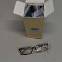 Gaoye +2.5 Reading Glasses Men - Blue Light Blocking Lenses, TR90 Frames, UV400 - Eyeglasses with Clear Vision