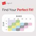 Hanes Women's Originals Full Coverage Contour Wireless Stretch Cotton T-Shirt Bra (Beige)