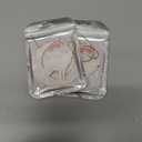 2 x Christmas Tree Decorations, Acrylic Animal Christmas Ornaments, Home Decoration, Party Decoration, Small Animals on The Moon (White Wolf)