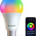 Smart Light Bulbs,WiFi & Bluetooth LED Light Bulb That Compatible with Alexa & Google Home, Color Changing Light Bulb, 10W A19 E26 2.4Ghz WiFi Light Bulbs 60 watt Equivalent, 800lm Dimmable