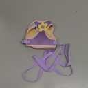 Cat Harness and Leash Set for Walking Escape Proof, Adjustable Kitten Harness Breathable Mesh with Reflective Strips Harness with Flower for Kitty Puppy Bunny Purple XS (Extra Small)