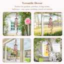 Dog Wind Chimes for Outside, 35 Metal Dog WindChimes Gifts for Women/Men, Decoration for Outdoor, Home, Garden, Patio, Backyard