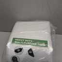 18 Mil Greenhouse Cover, 14x18 FT Clear Heavy Duty Greenhouse Tarp, UV Resistant Waterproof Green House Plastic Covering with Grommets for Garden, Farms, Nursery