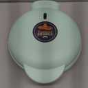 Baker's Friend Electric Quesadilla Maker with Extra Stuffing Design, 9.5 Inch with Easy Slice 6 Wedge, Non Stick Surface, Non-Slip Feet, Grilled Cheese Maker Machine, Aqua