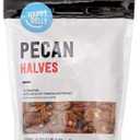 Amazon Brand - Happy Belly Pecan Halves, No Added Salt, 16 ounce (Pack of 1), BB: 04/2027