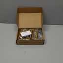 Ravinte Gold Cabinet Handles 20 Pack 5 Inch Brushed Gold Kitchen Cabinet Pulls 3 Inch Hole Center Brushed Brass Drawer Pulls Kitchen Hardware for Cabinet Drawer and Cupboard