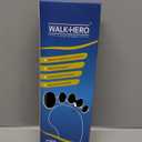 Walkhero Plantar Fasciitis Pain Relief Insoles High Arch Support Orthotic Shoes Inserts, Relieve Flat Feet and Foot Fatigue (Mens 8-8 1/2 | Womens 10-10 1/2, Blue)
