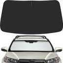 Car Windshield Sun Shade for Toyota 2014-2019 Highlander Accessories (OEM Design) Reflective Foldable Heat Insulation Sunshade for Ultimate Protection