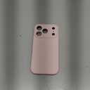 Vooii Magnetic for iPhone 17 Pro Case, Compatible with Magsafe (Premium Liquid Silicone) (Integrated Camera Control Button) Full Body Protective Anti-Scratch Microfiber Lining 6.3", Chalk Pink