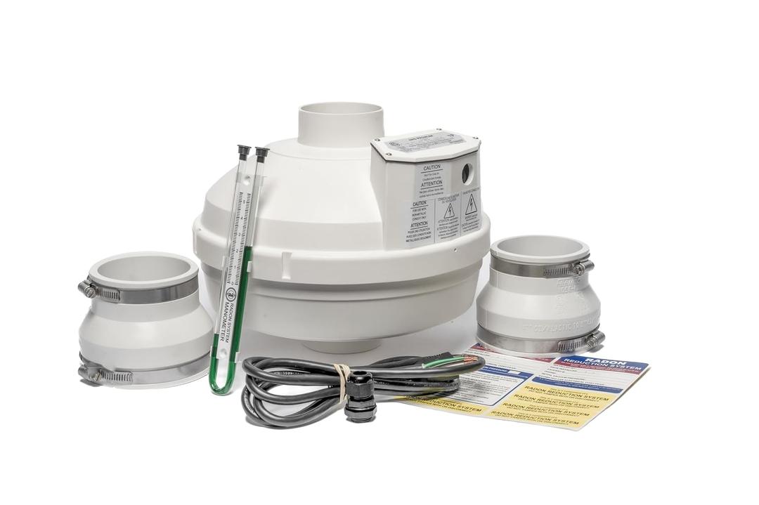Festa AMG Prowler Radon Fan – 4“ Installation Kit - Quiet and Energy Efficient Radon Mitigation Inline Fans – High Performance 3” Duct Fan, AMG Prowler 4x3