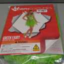 Morph Green Fairy Costume With Wings Women Halloween Costumes For Women Fairy Wings Green Dress Bell Womens Costume Adult (Medium)