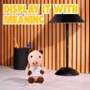 2 x Traveling Capybara  Crochet Toy with Uplifting Message | Gifts for Women | Handmade Plush for Travel & Anxiety Relief