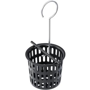 Neodrain Black Hair Catcher Shower Drain Hair and Debris Strainer only for Neodrain Shower Drain,Hair Trap, with Lifting Hook, Black