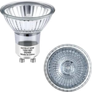 2Pcs Candle Warmer Light Bulbs Replacement, 50 Watt Wax Warmer Light Bulbs for Full Size Adjustable Temperature Height Candle Warmer Lamp