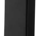 Kickdown Door Stop Heavy Duty Rubber Door Holder Folding Wedge for Office and Commercial Use Black