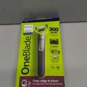 Philips Norelco for Face + Body, Electric Beard Trimmer, Shaver and Groomer, 5in1 Adjustable Comb, 1x Body Kit, Model QP2834/70, Black/Lime Green