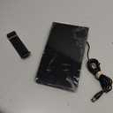 GE Flat Panel Indoor HD Digital TV Antenna, Long Range Smart TV Antenna, Supports 4K 1080P HD Smart TV VHF UHF, Extendable Dipole Rabbit Ears, Adjustable Stand, 5ft Coax HDTV Cable, 33681