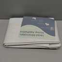 Guken Cream Linen Blackout Curtains 84 Inch Length 1 Panel Set for Living Room Bedroom Back Tab Thermal Insulated 100% Black Out Linen Drapes Room Darkening Window Curtains Ivory Natural