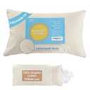 LOFE® Adjustable Organic Pillow 20x36 with Organic Cotton Pillowcase &Shell