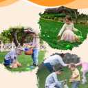 Easter Basket Stuffers Toys for Kids, Prefilled Easter Eggs Fillers with Farm Building Blocks Toys for Boys Girls Gifts Ideas Egg Hunt Party Favors Supplies