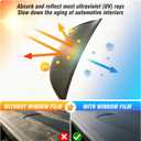 TOYOCO 35% VLT Nano Ceramic Car Window Tint Film Roll, 20 in x 20 ft, 20 IN x 10 FT
