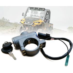 QYMOTO Hisun 550 750 Ignition Switch with 2 Keys on The Column Compatible with Hisun UTV Sector E1 450 550 750,Co-Leman 550 750,MTD Challenger MX550 MX750(503-01584)