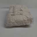 H.VERSAILTEX 3 Piece Stretch Sofa Covers for 2 Cushion Sofa Couch Covers for Living Room Sofa Slipcovers (Base Cover Plus 2 Seat Cushion Covers) Thicker Jacquard Fabric(Large Sofa, Ivory)