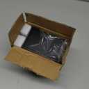 Christmas Stocking Holders for Mantle Set of 4, Heavy Weighted Metal Stocking Holders Hangers Low Profile Stocking Hooks Bases for Fireplace Table Xmas Holiday Party Decoration, Black